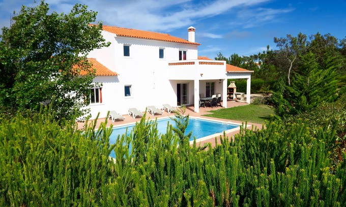 Aljezur Villa | Arrifana Villa independiente con piscina privada, jardín y WiFi