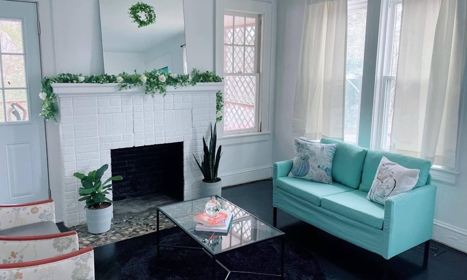 Hickory Casa | Artistic Home near a park, baseball stadium & Airport!