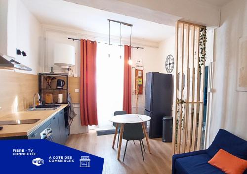 Roanne Apartamento | ArtKlein * T1 tout confort - Fibre -Halles Diderot