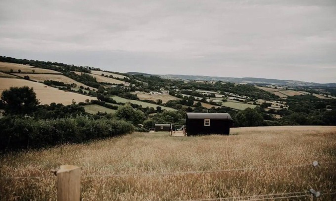 Saint Blazey Apartamento | Ash Shepherd's Hut, Wiveliscombe