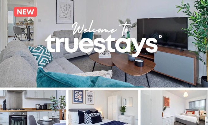 Failsworth Casa | Ashworth House by Truestays - NEW 3 Bedroom House in Failsworth, Manchester