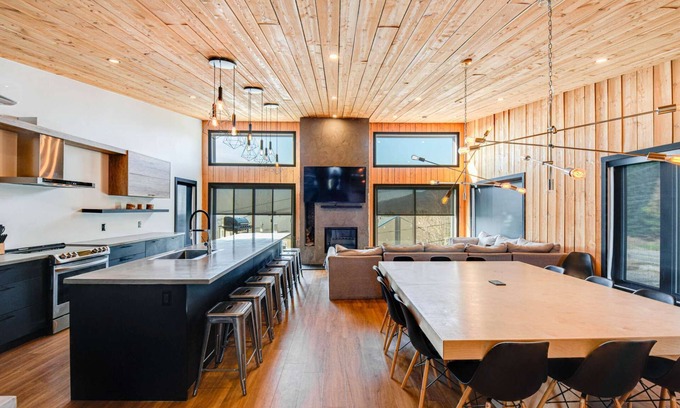 Saint Ferreol les Neiges Chalet De Esquí | Aspen - Prestigious chalet for 18 person - 5 bedrooms