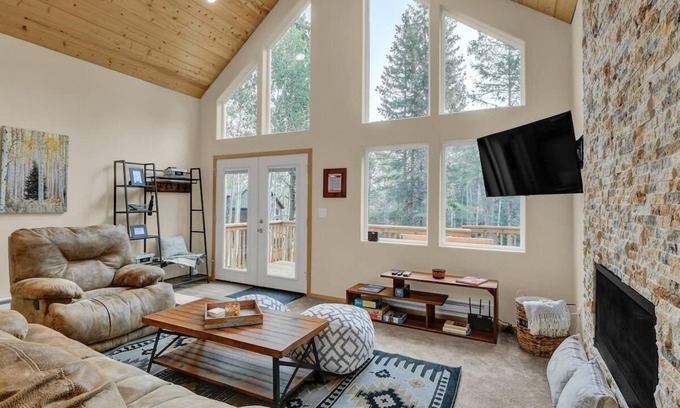 Woodland Park Chalet De Esquí | Aspen Grove Chalet - Colorado living dream