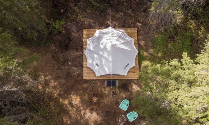 Regional District of Bulkley-Nechako Alquiler De RV | Aspen | Riverfront Bell Tent