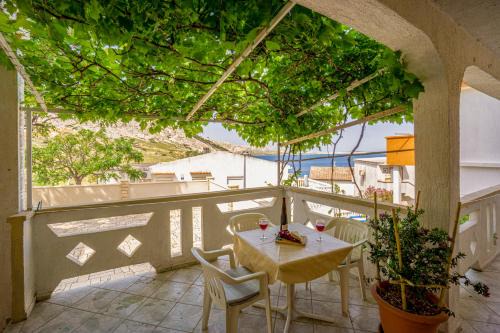 Metajna Apartamento | Asta view over sea reed landscape and bay