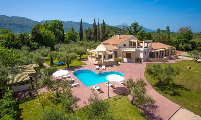 Agia Marina Villa | Astarte Villas - Istar Villa with Tennis Court
