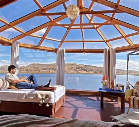 Puno Cabina | ASTURC - Lago titicaca uros