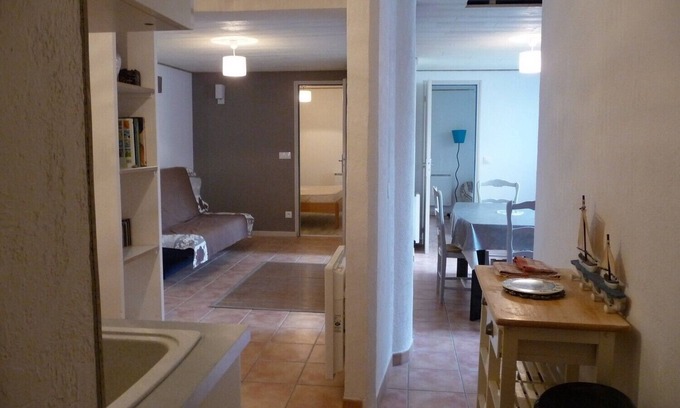 Les Lecques Apartamento | A 80 metros de la playa, apartamento T2 / 3, 5 plazas Saint Cyr sur mer, estacionamiento.
