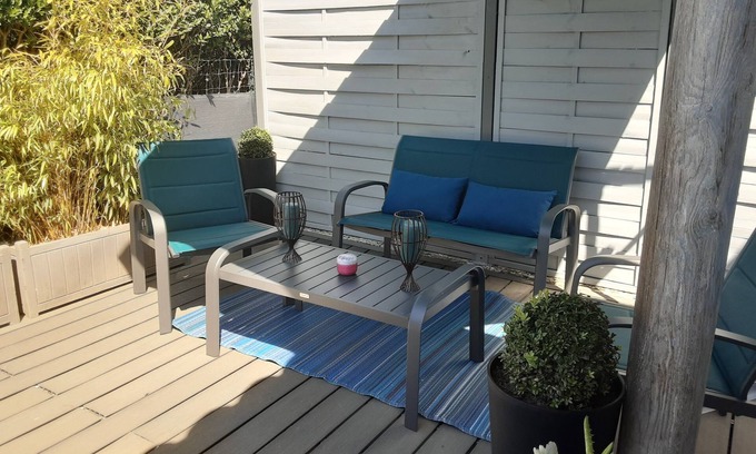 Greoux-les-Bains Casa | At the foot of the Verdon T2 35m2 Maisonette - Air-conditioned - Terrace 25m2 - 3* Private parking lot