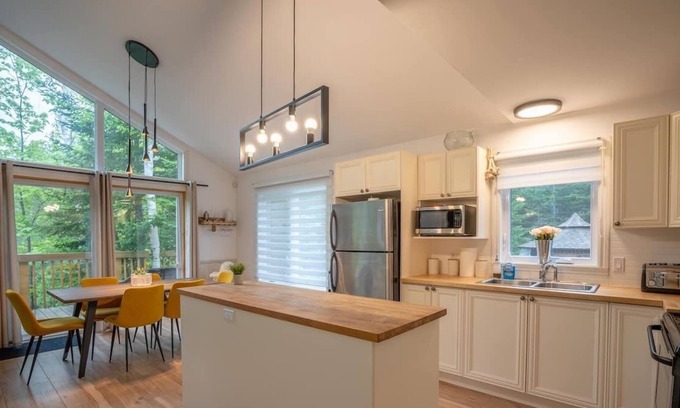 Saint-Didace Chalet De Esquí | At the foot of the current