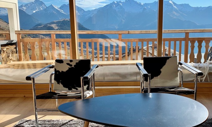 Cognet Apartamento | At the foot of the slopes for 6 people. Breathtaking view, top floor. 3 bedrooms 2 bathrooms