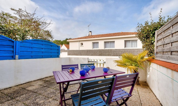 Notre-Dame-de-Monts Chalet De Esquí | A un paso de la playa, bonita casa para 4