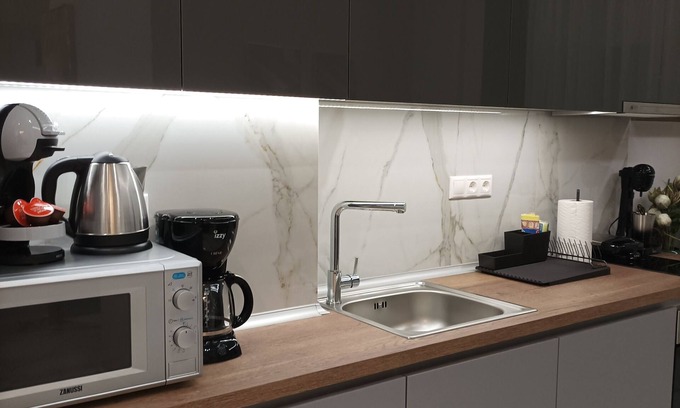 Thessaloniki City Centre Apartamento | Atelier Deluxe Apt Must