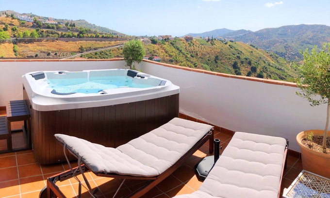 Cómpeta Apartamento | Casa Athina - Lujoso apartamento 3 dormitorios
