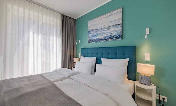 Alt-Travemunde/Ronnau Apartamento | Atlantic Grand Hotel - Appartement Plus mit Balkon Oder Veranda