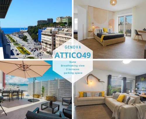 Foce Apartamento | Attico 36 e 49 terrazza vista mare e parcheggio grande