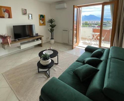 Casavatore Apartamento | Attico vicino all Aeroporto con Parcheggio privato e 2 Bagni