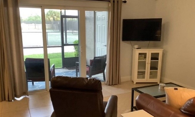Boulevard Village and Tennis Condominio | Attractively furnished one bedroom, one and a half bath condo for rent.