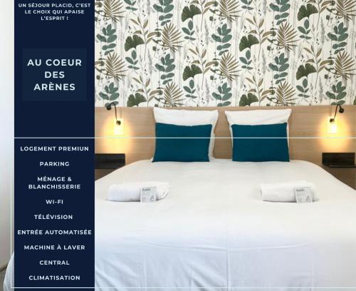Mont-de-Marsan Apartamento | Au Cœur des Arènes - Parking - Wifi - Clim