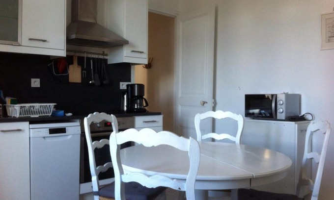 Saint-Lunaire Apartamento | Au coeur de bourg.