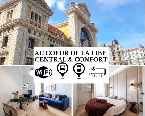 Vernier Apartamento | Au Coeur de La Libé - AC - CENTRAL - près tram et supermarchés - lit XXL