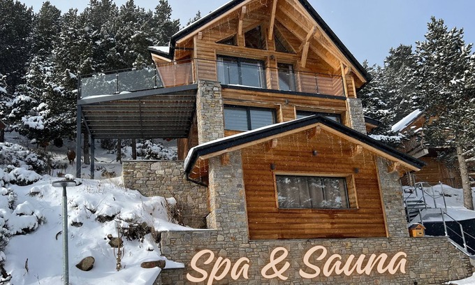 Les Angles Chalet De Esquí | AU Lodge DE Balcere - Chalet SPA et Sauna Privatif - Vue Panoramique