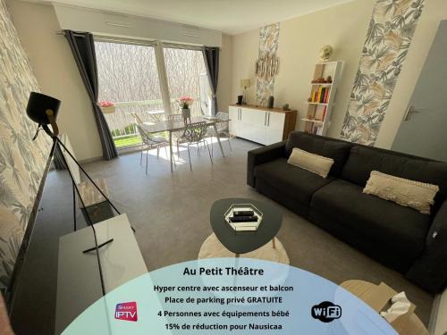 Boulogne-Centre Apartamento | Au petit Théâtre, appartement Cosy en hyper centre