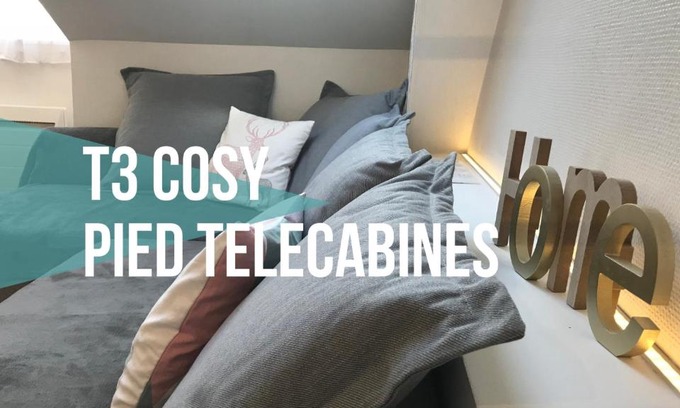 Cauterets Apartamento | Au pied du télécabine, T3 50m2 pour 8 personnes.