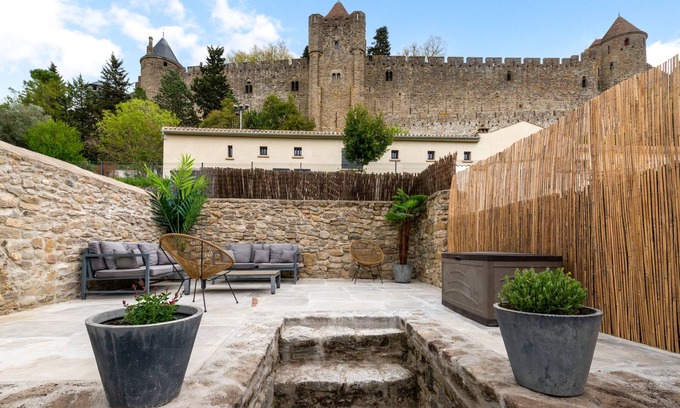 Carcassonne Villa | Au Puits de la Cité - Terrasse Vue Cité - Wifi - Free Parking