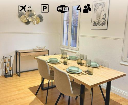 Steinbrunn-le-Bas Apartamento | Au Soleil - Appartement confortable