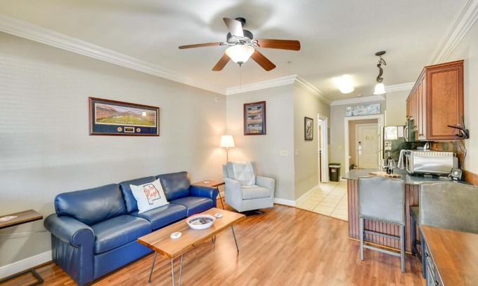 Auburn Apartamento | Auburn Retreat with Balcony - Walk to Campus!