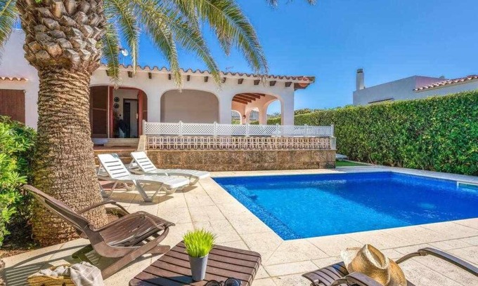 Cala'n Bosch Casa | Aure | Villa con piscina y aire acondicionado!