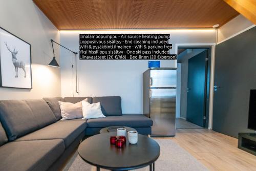 Syote Apartamento | Aurinkorinne 2 - Modern 2BD & Loft, free wifi & sauna