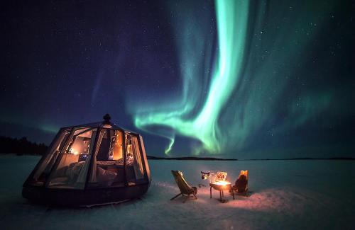 Rovaniemi Hotel | Aurora Hut Igloo by Invisible Forest Lodge & Spa