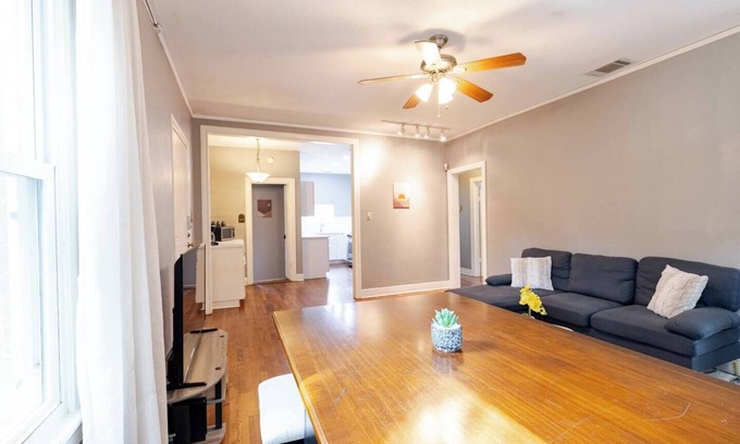 Cherrywood Casa | Austin Charm: 2Bed/2Ba/Flex Bungalow with office and deck. Central to Everything