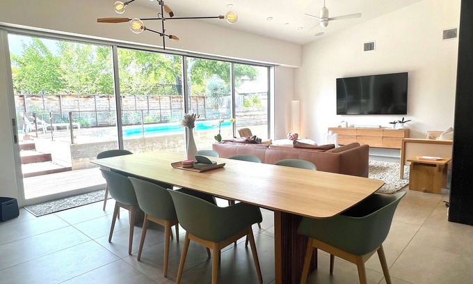 Westwood Casa | Austin Lux 4BR w/Wellness Center-Heated Pool/Sauna & Cold Plunge in Westlake