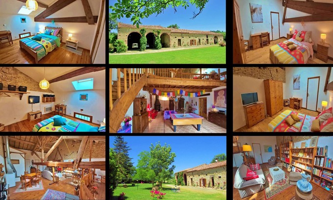 Calmont Cama Y Desayuno | Autan: typical gite for 4 people - 2 bedrooms between Toulouse and Carcassonne