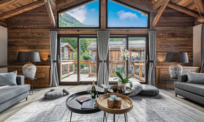 Villarabout Chalet De Esquí | Chalet hermoso con sauna y servicio de limpieza, a 1 km de St Martin de Belleville
