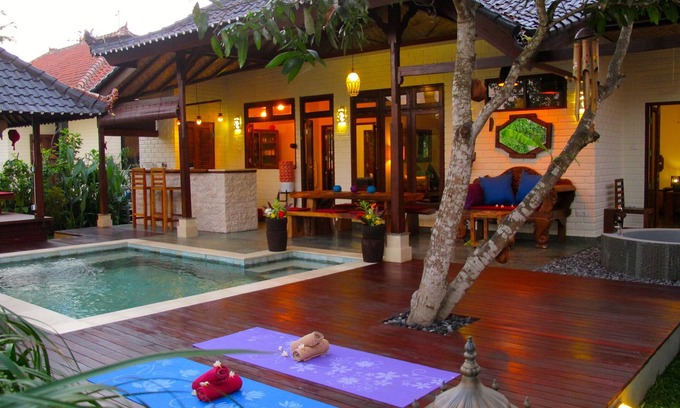 Jasri Villa | >> + mar en 50 metros! Piscina privada, baño y cocina exterior, WIFI + <<