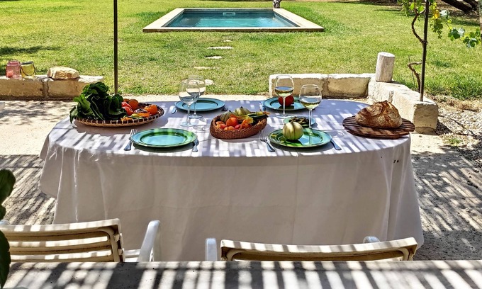 Barbentane Casa | Authentic mazet with swimming pool set in 2 hectares of olive groves