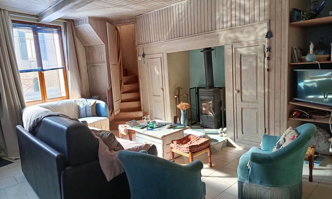 Pont-Remy Casa | Aux 10 Ponts - Gîte aux abords du fleuve- Mer à 30min-La nuitée pour 6 voyageurs