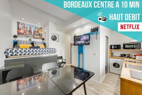 Lormont Apartamento | Aux portes de Bordeaux L'Actors Studio MindUrGuest