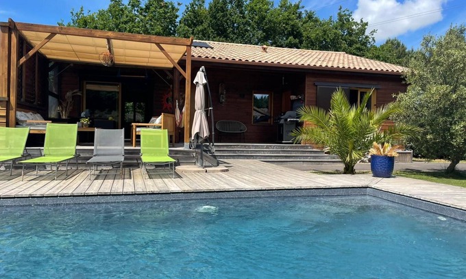 Grayan-Et-L'Hopital Villa | AuxSoleils- Confortable casa de vacaciones cerca de la playa