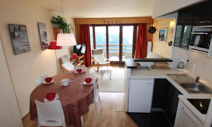 Avoriaz Apartamento | Avoriaz - Duplex 6 pers., balcon, Wifi - FR-1-633-26