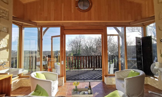 Saussignac Casa | Lodge galardonado de lujo y ecológico en un viñedo orgánico