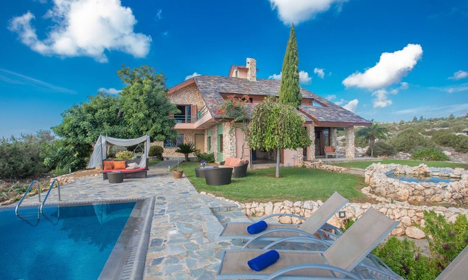 Ayia Napa Villa | Ayia Napa Holiday Villa Ot7 - Custom Build Villa With Amazing sea Views