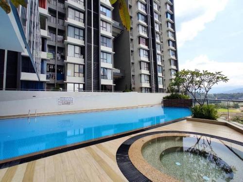 Batu Caves Apartamento | Ayuman Suites, Gombak with KL City View
