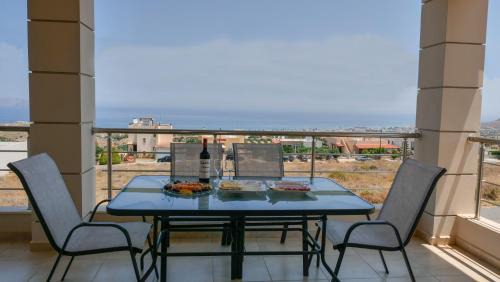 Vathianos Kampos Apartamento | Azur Horizon Oceanview House