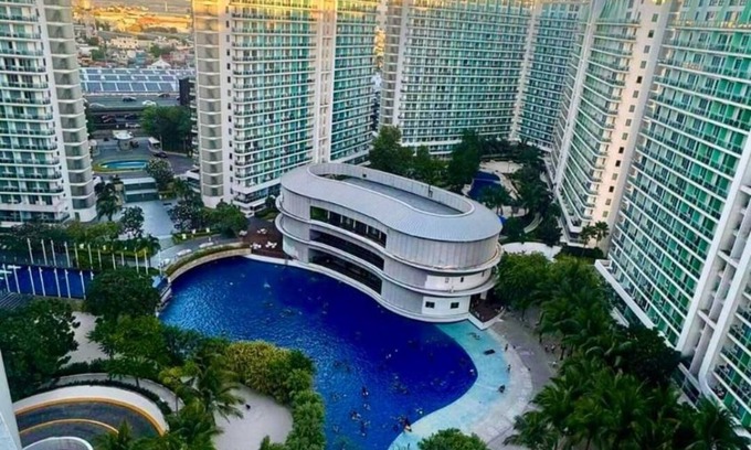 Paranaque Apartamento | Azure Urban Resort Residences, 1BR Santorini 18th Floor