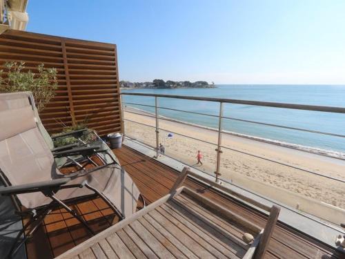 Benodet Apartamento | Bénodet, appart. 3*, plage à pied, parking privé - FR-1-481-52